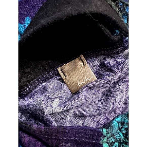 Y2K TRIBAL MULTICOLOR FLOWY TANK - SIZE SMALL - LUSH - Picture 3 of 3